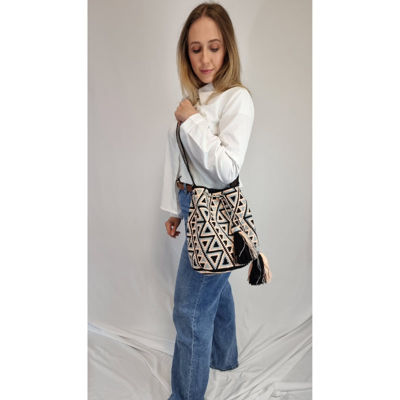 Mochila Wayuu Arenosa