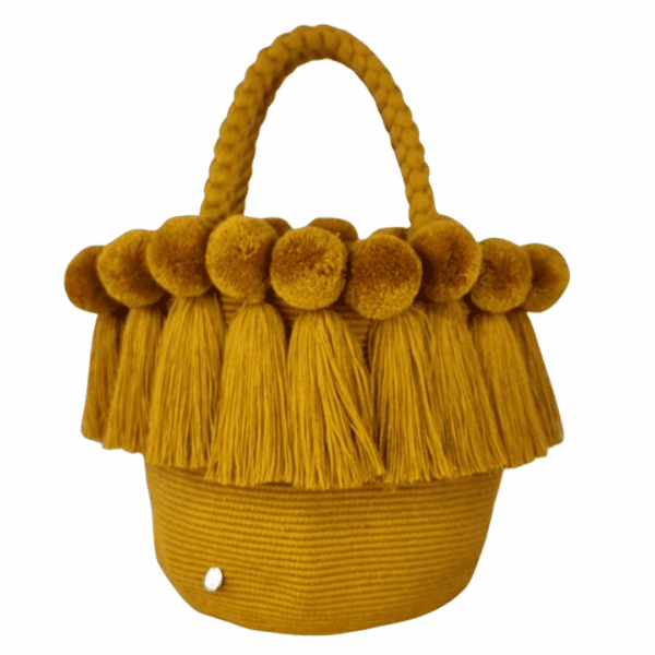 Mochila Wayuu Nairobi Mostarda